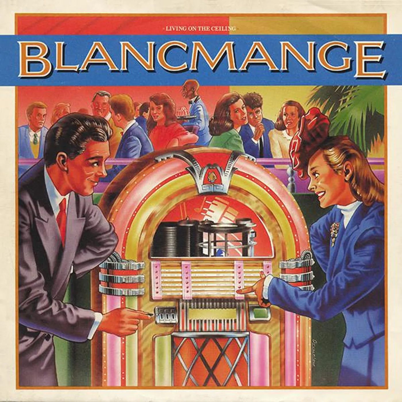 Blancmange Living On The Ceiling Vinyl Record