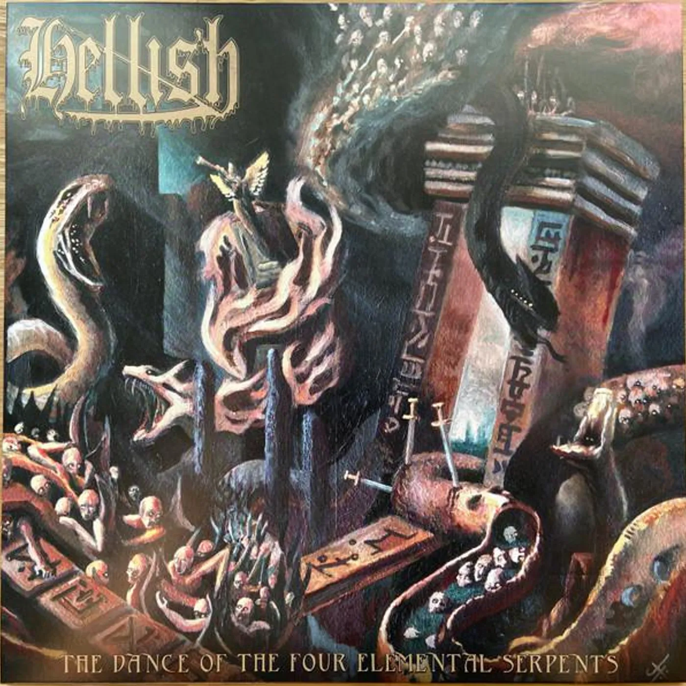 Hellish DANCE OF THE FOUR ELEMENTAL SERPENTS CD