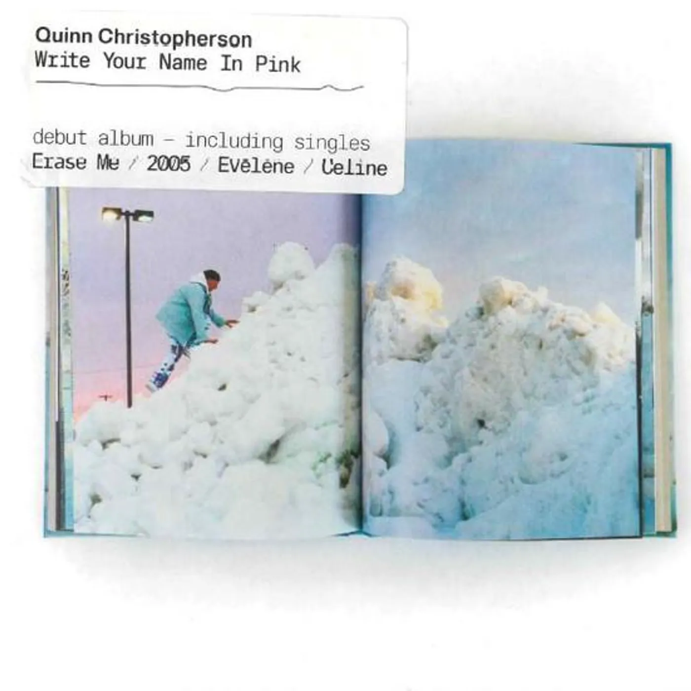 Quinn Christopherson WRITE YOUR NAME IN PINK (DELUXE) Vinyl Record