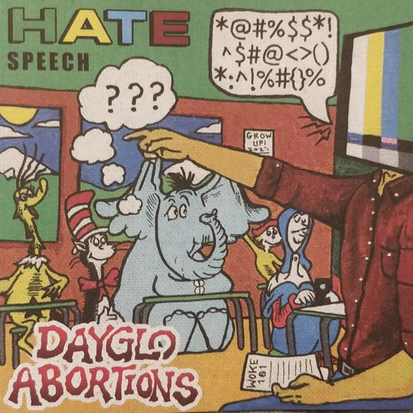 Dayglo Abortions HATE SPEECH CD