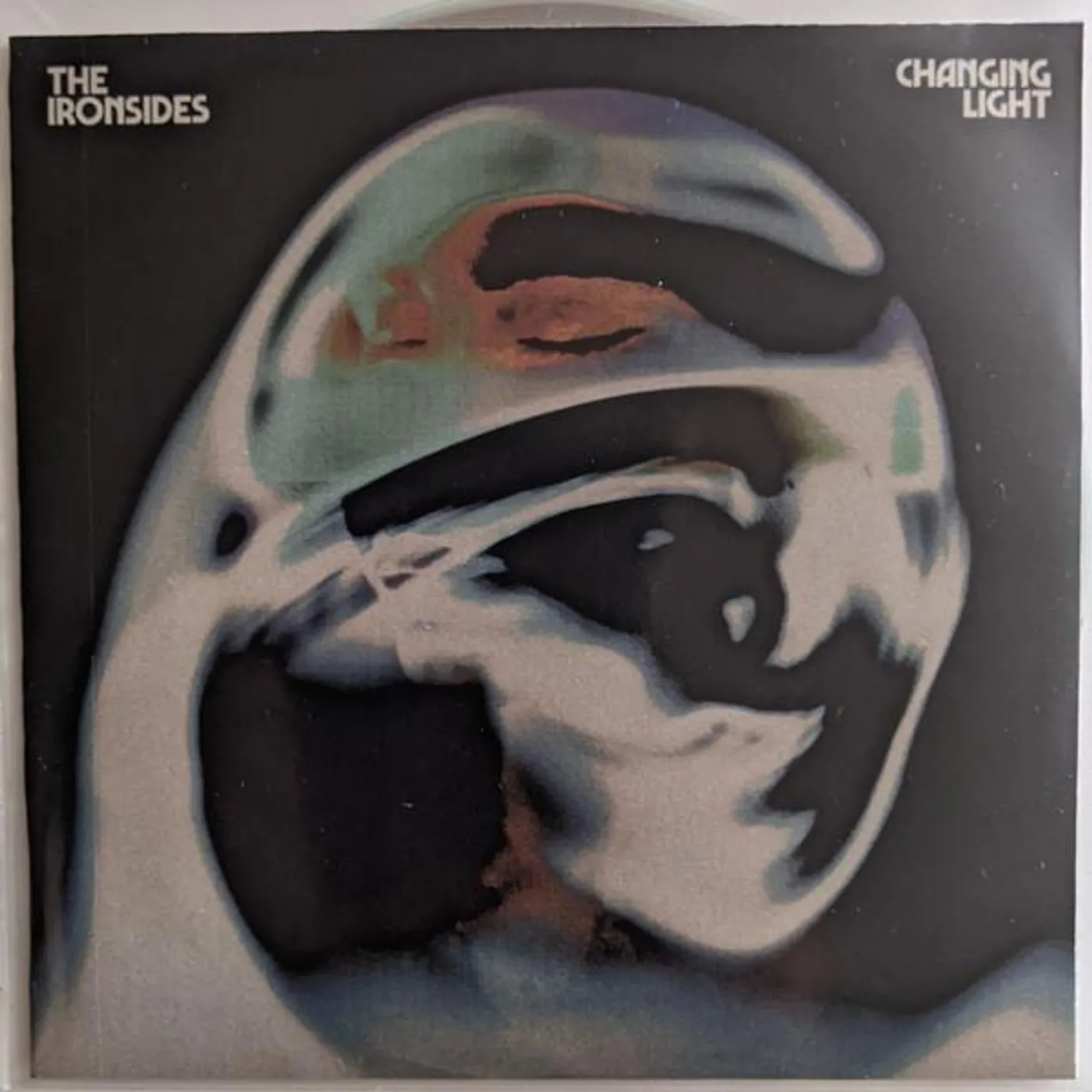 Ironsides CHANGING LIGHT (TRANSPARENT BLUE W/ BLACK SWIRL VINYL) Vinyl Record