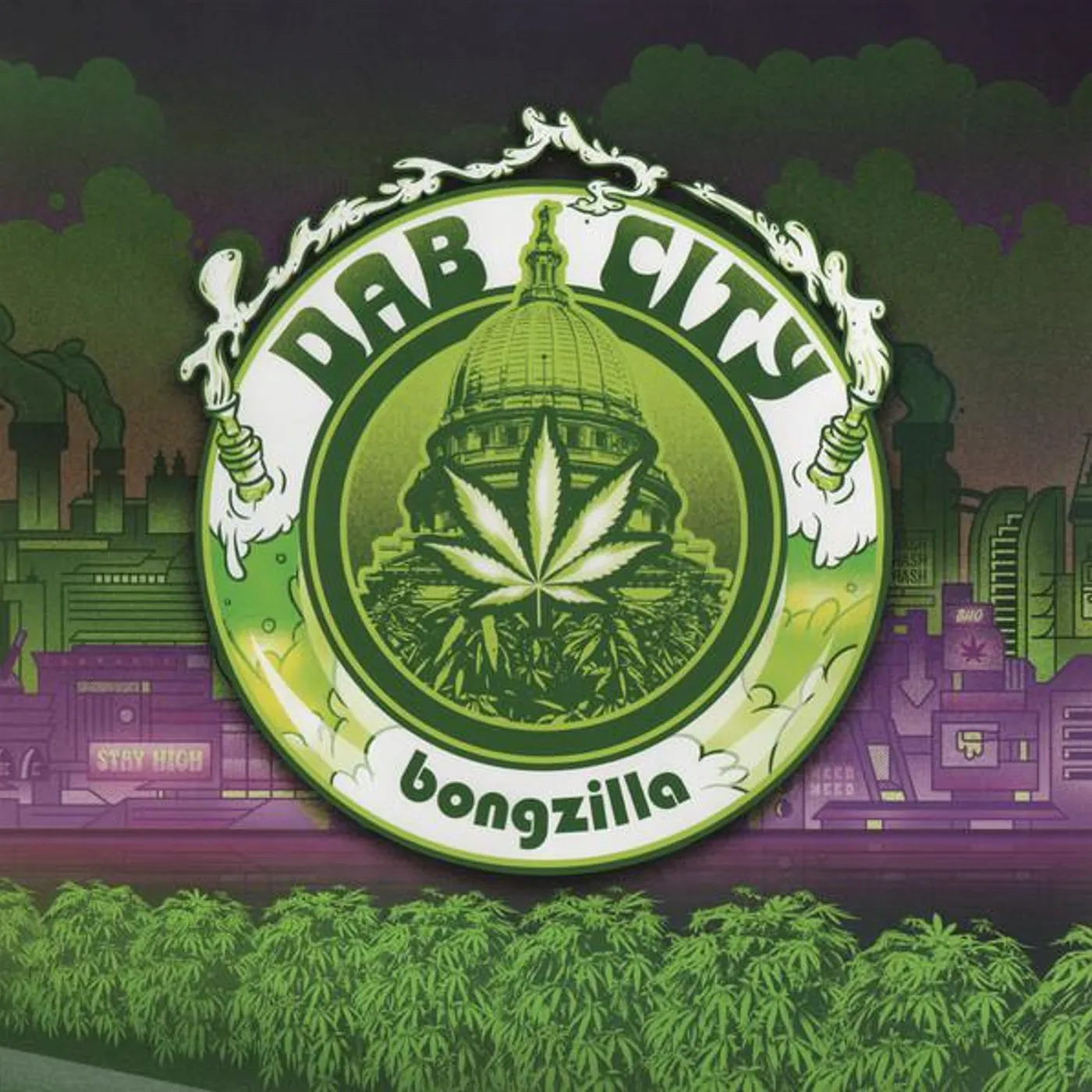 Bongzilla DAB CITY Vinyl Record