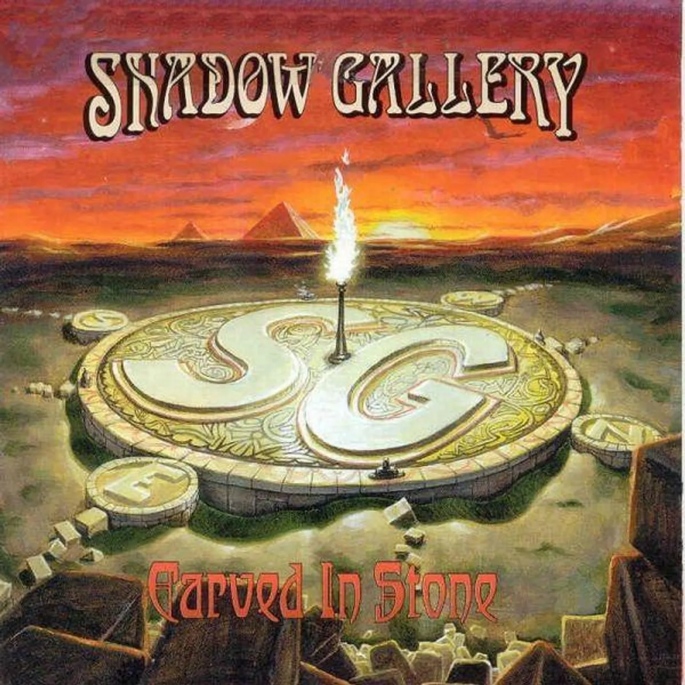 Shadow Gallery CARVED IN STONE CD