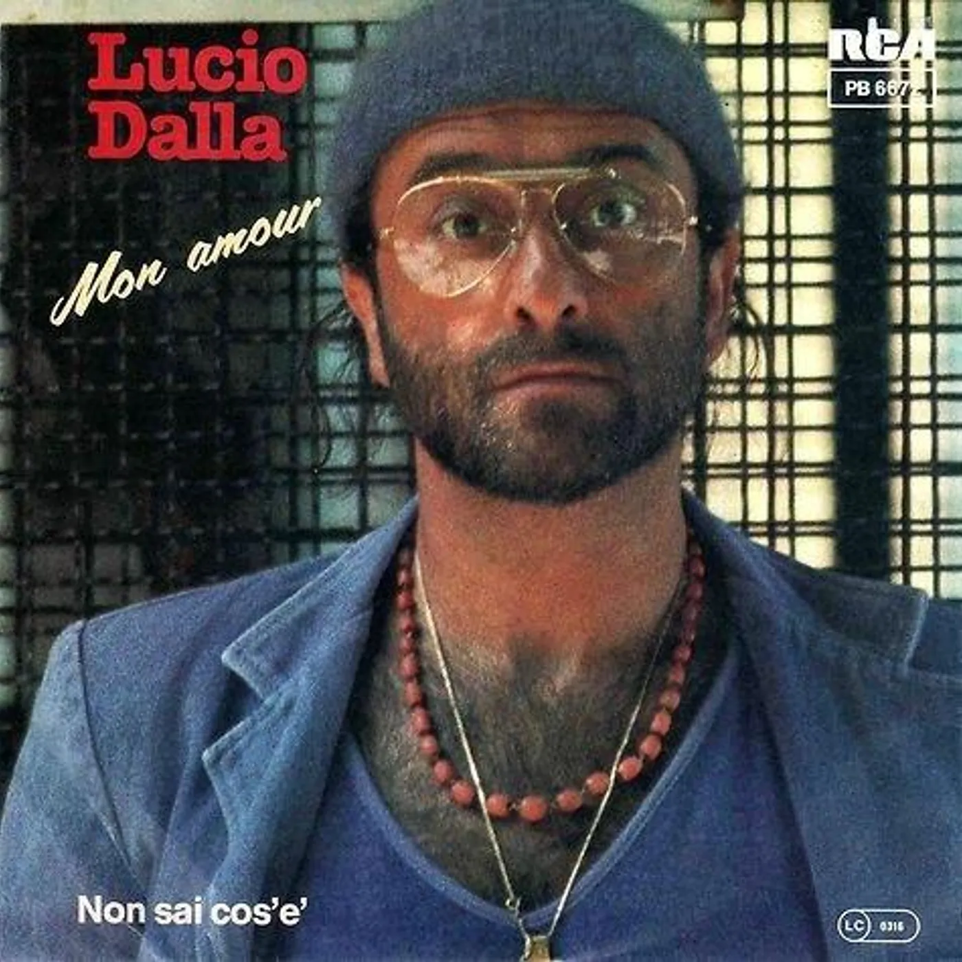 Lucio Dalla MON AMOUR / NON SAI COS'E Vinyl Record