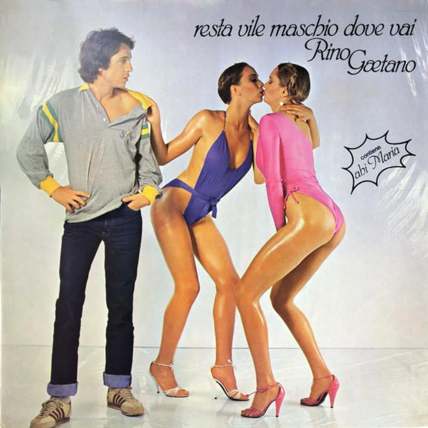 Rino Gaetano RESTA VILE MASCHIO DOVE VAI Vinyl Record