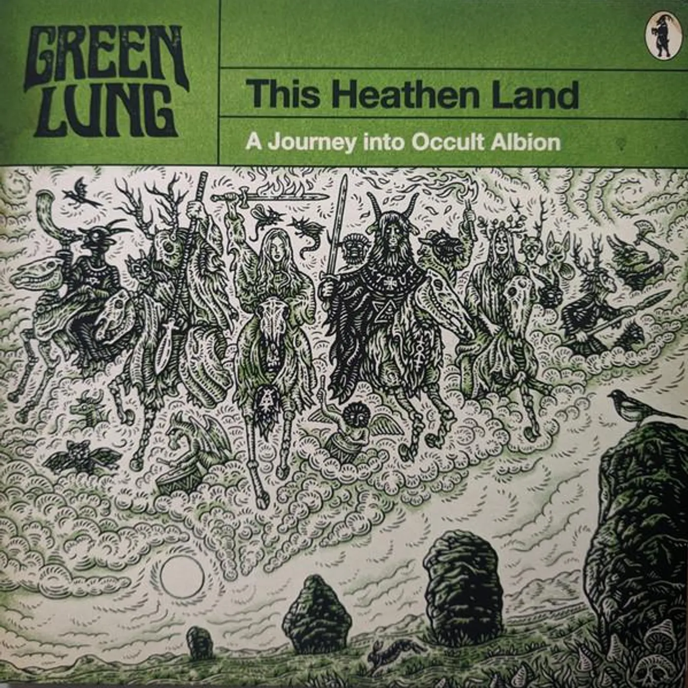 Green Lung This Heathen Land (Green) Vinyl Record
