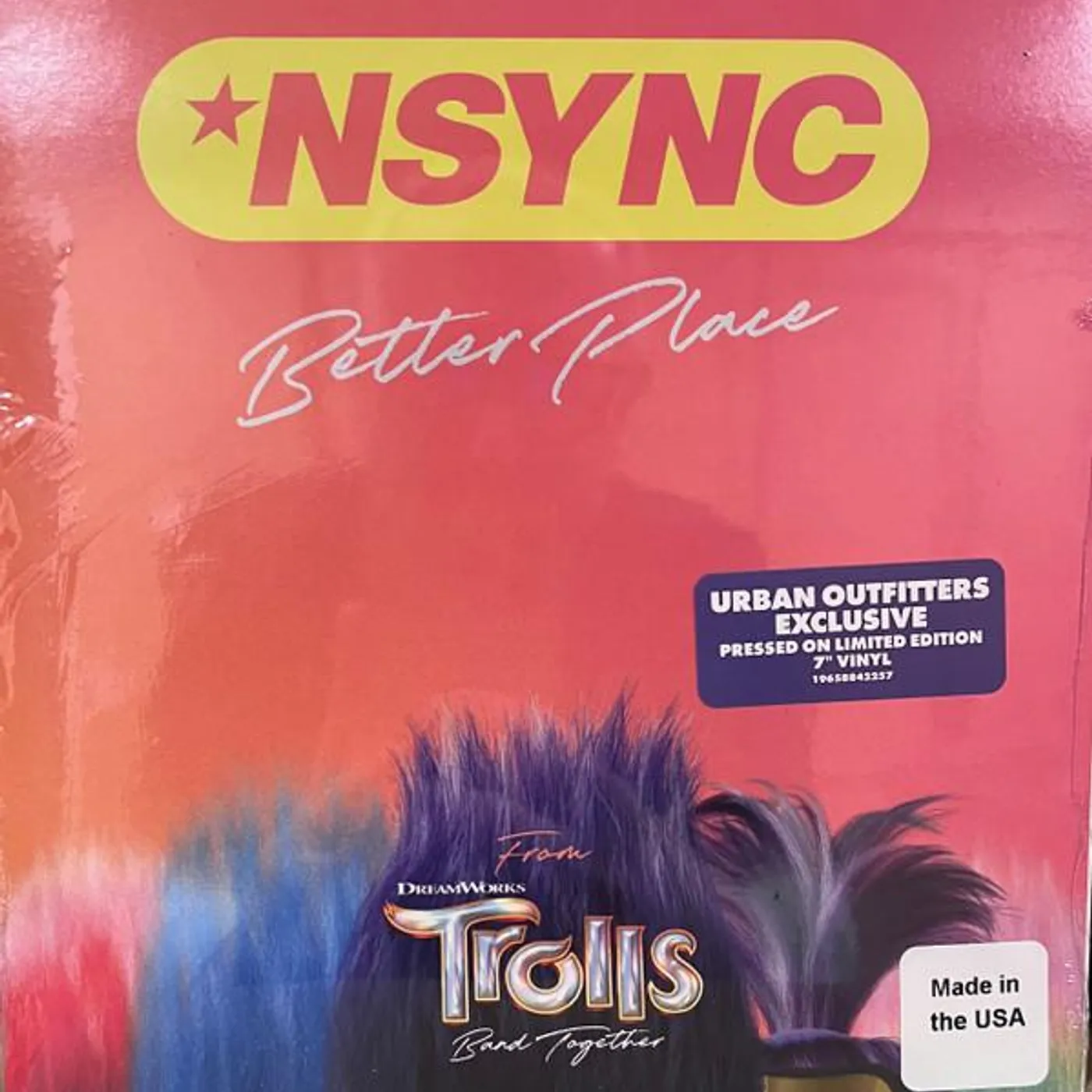 *NSYNC BETTER PLACE Vinyl Record