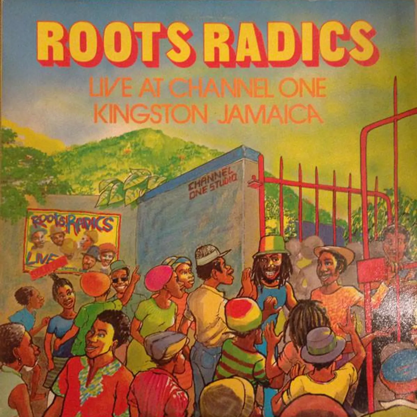 Roots Radics Live At Channel One Kingston Jamaica Vinyl Record