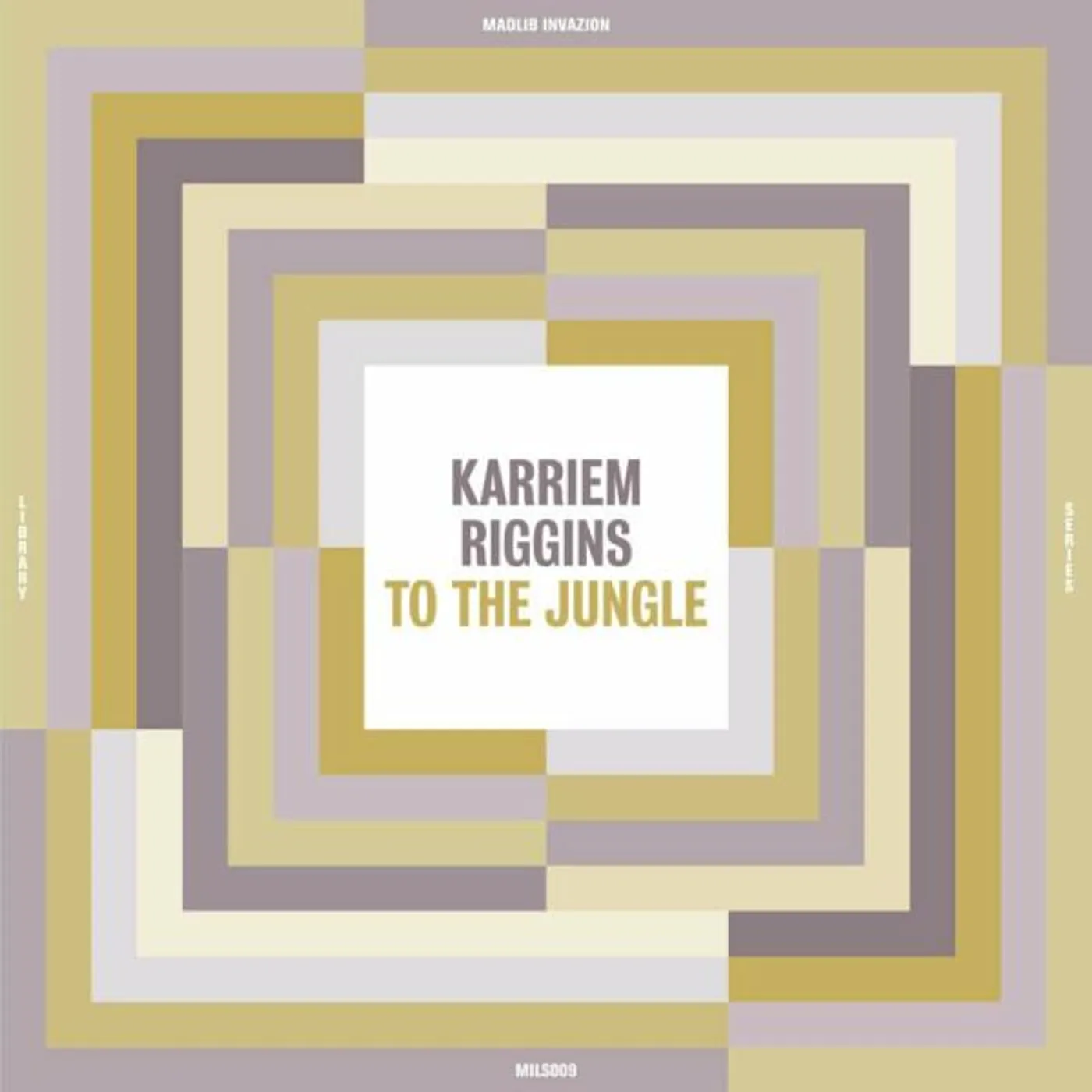 Karriem Riggins TO THE JUNGLE Vinyl Record