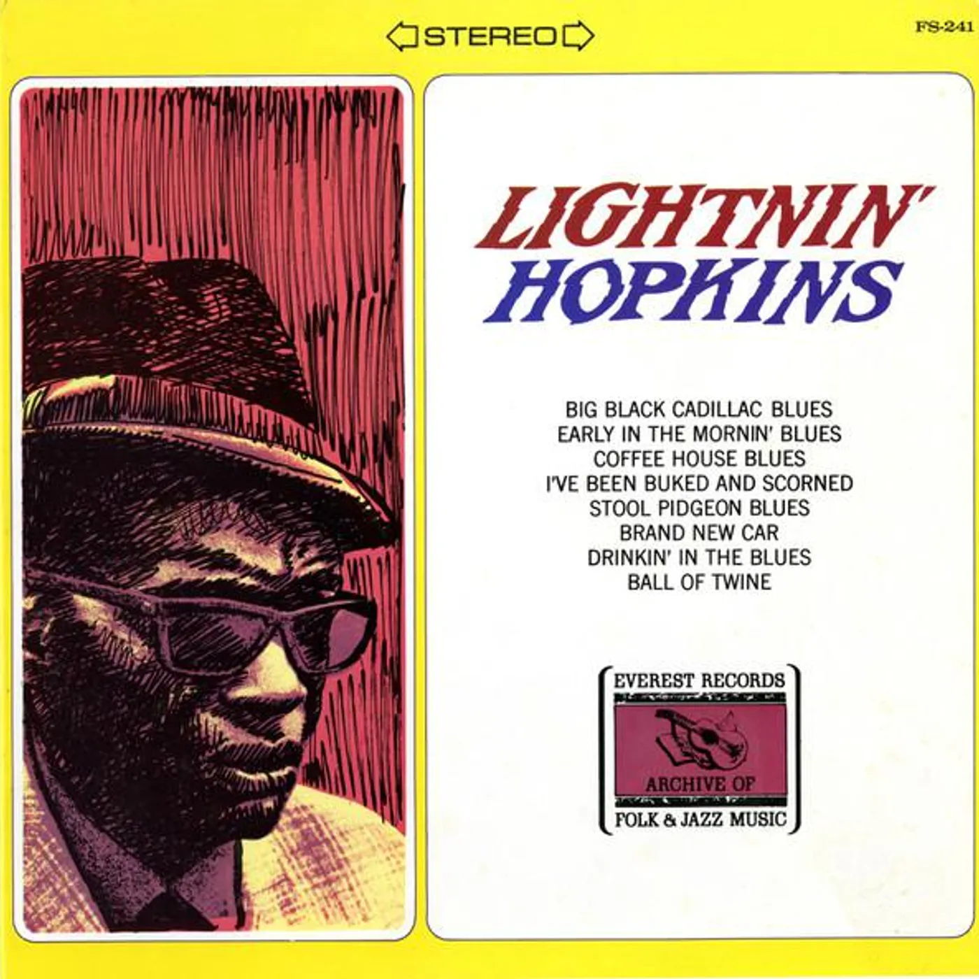 LIGHTNIN: THE BLUES OF Lightnin' Hopkins Vinyl Record
