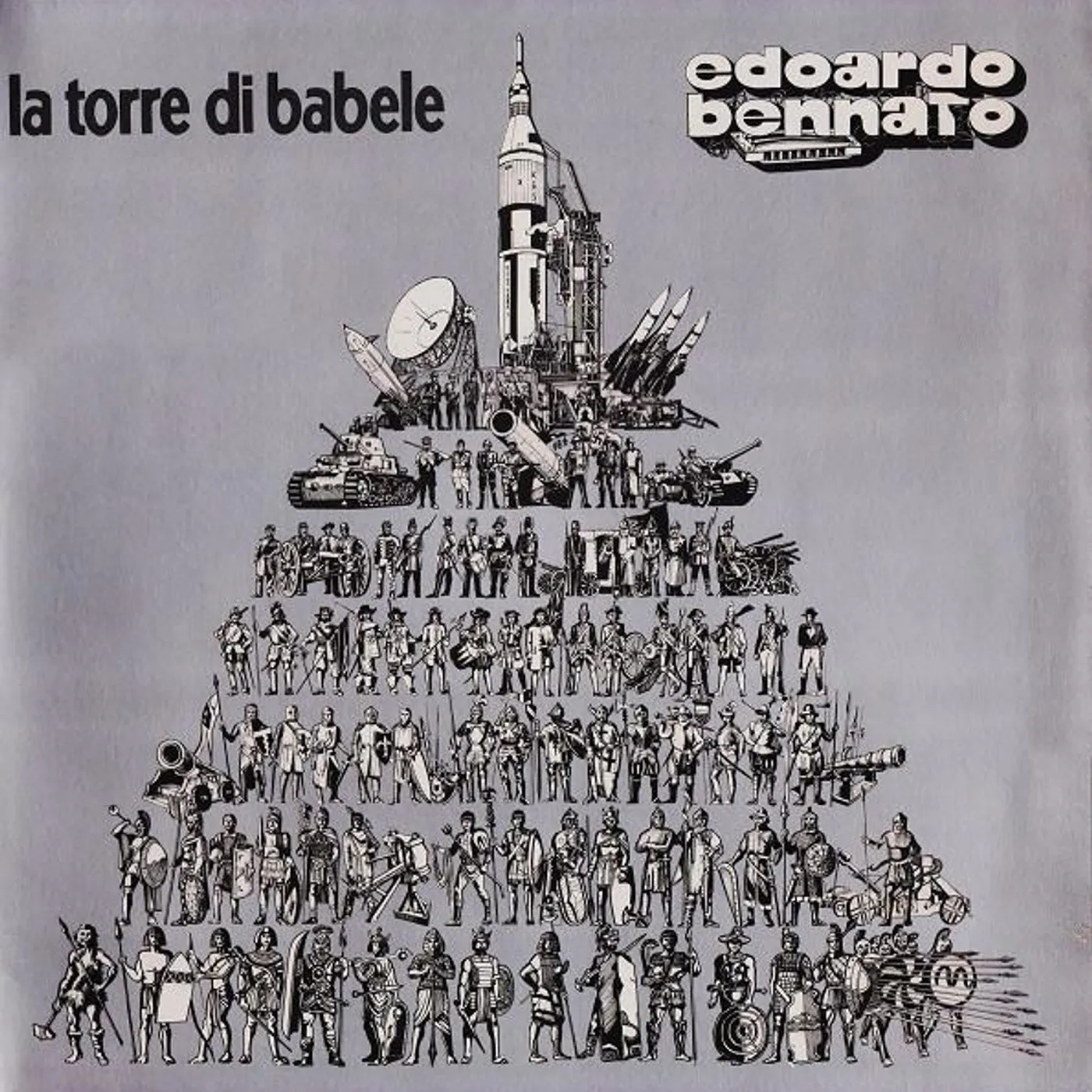 Edoardo Bennato LA TORRE DI BABELE Vinyl Record