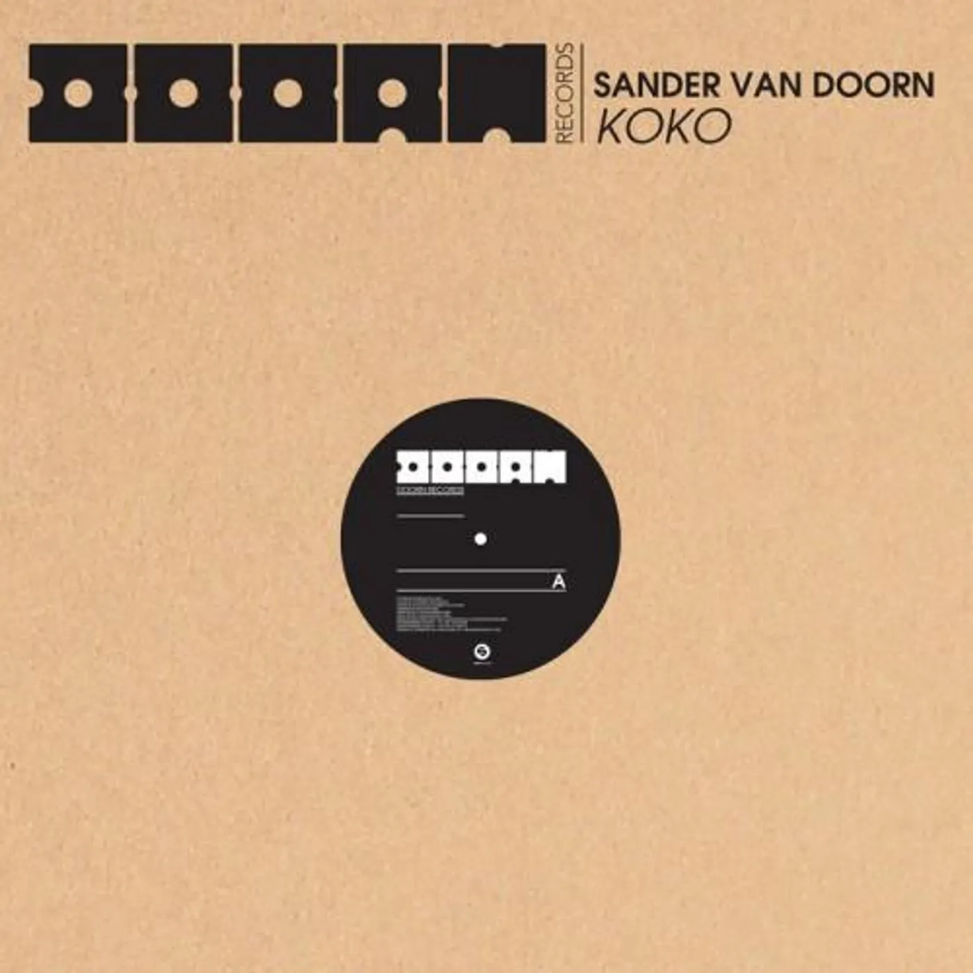 Sander van Doorn KOKO Vinyl Record - Sweden Release