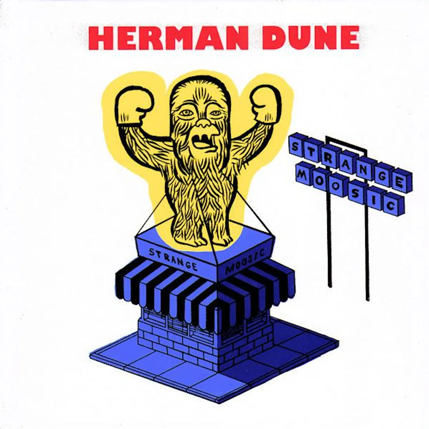 Herman Düne STRANGE MOOSIC (FRA) Vinyl Record