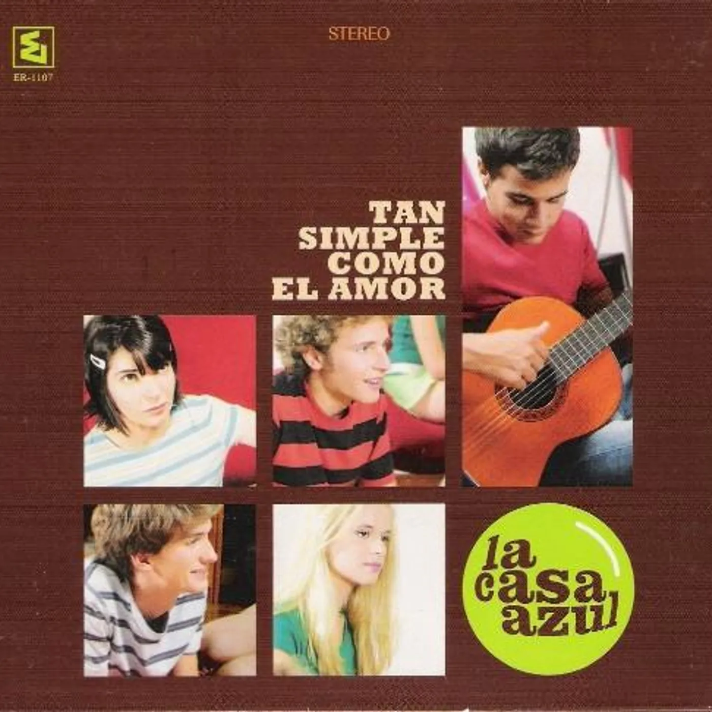 La Casa Azul TAN SIMPLE COMO EL AMOR (COLOURED VINYL) Vinyl Record