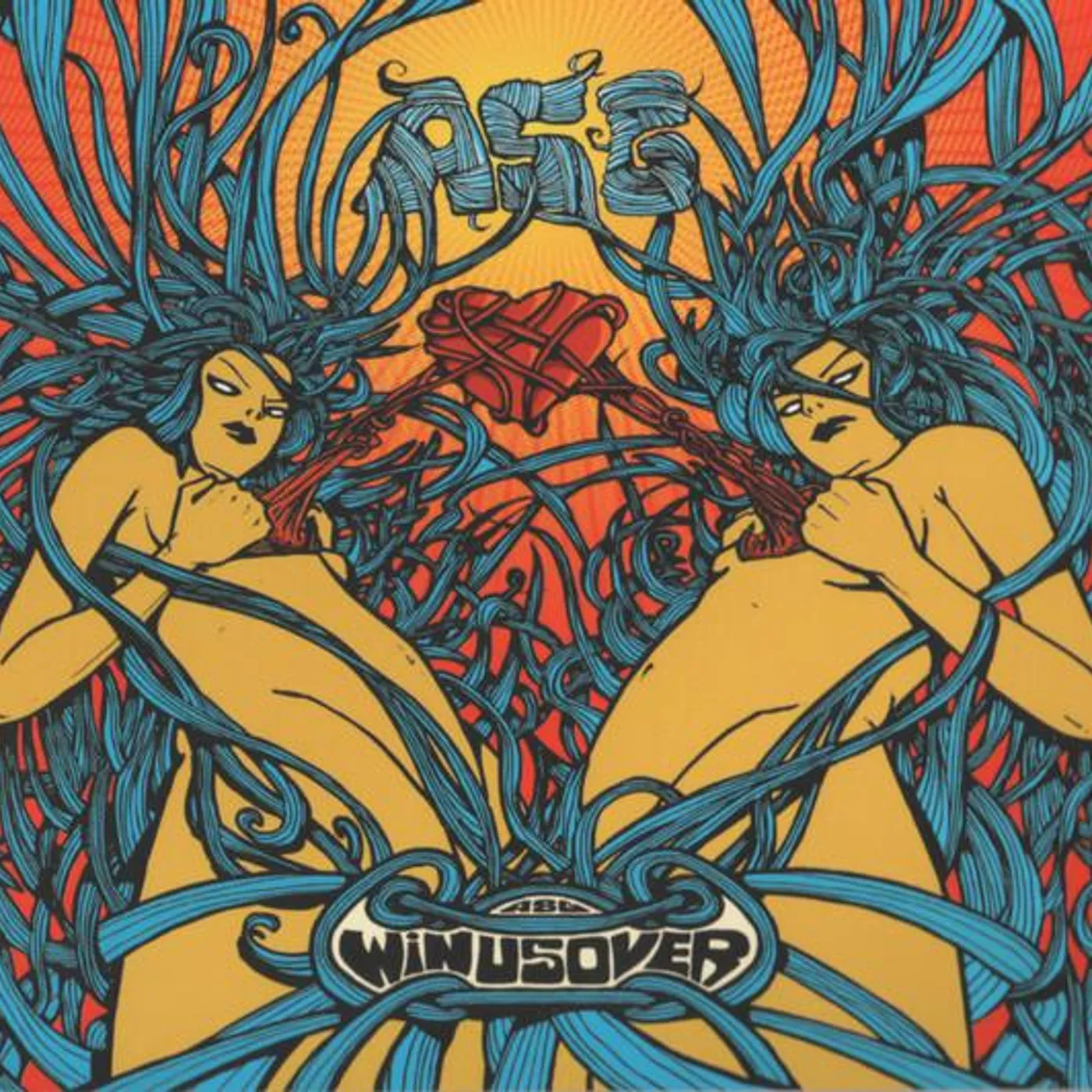 ASG WIN US OVER Vinyl Record - UK Release