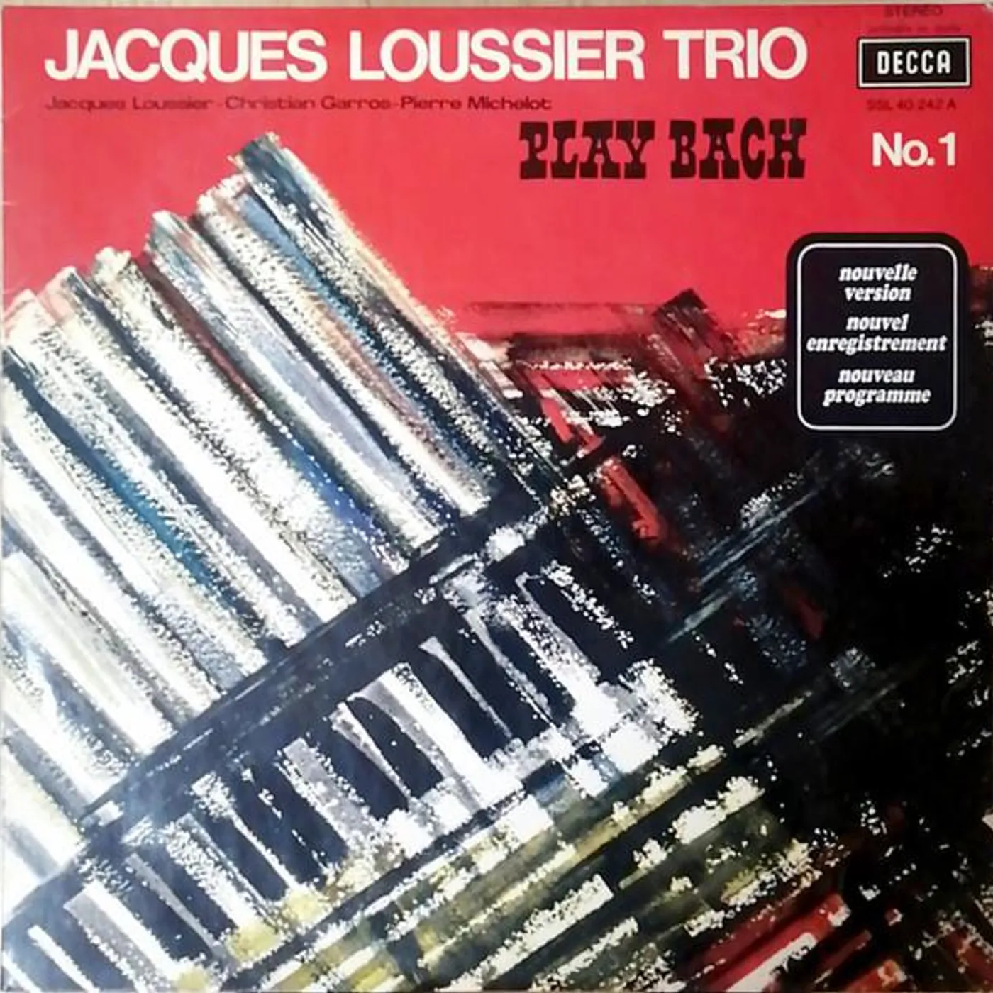 Jacques Loussier PLAY BACH N. 1 CD