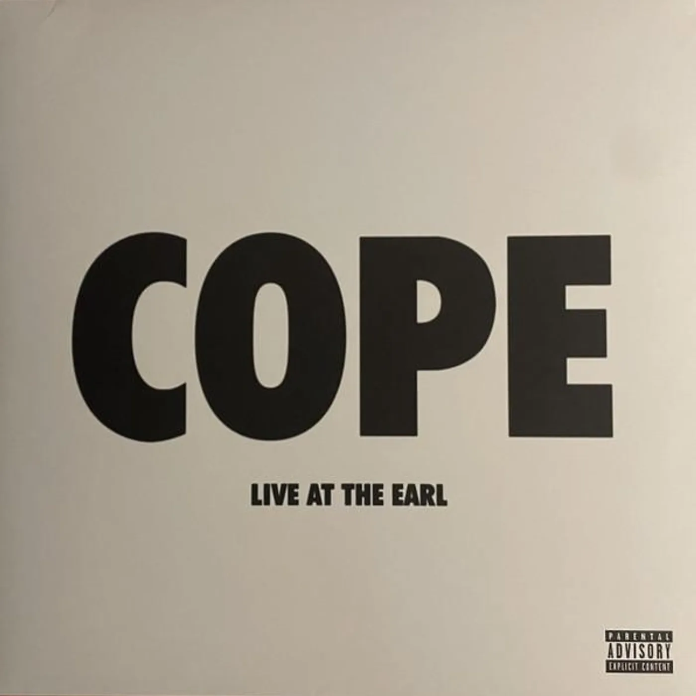 Manchester Orchestra COPE - LIVE AT THE EARL (X) Vinyl Record