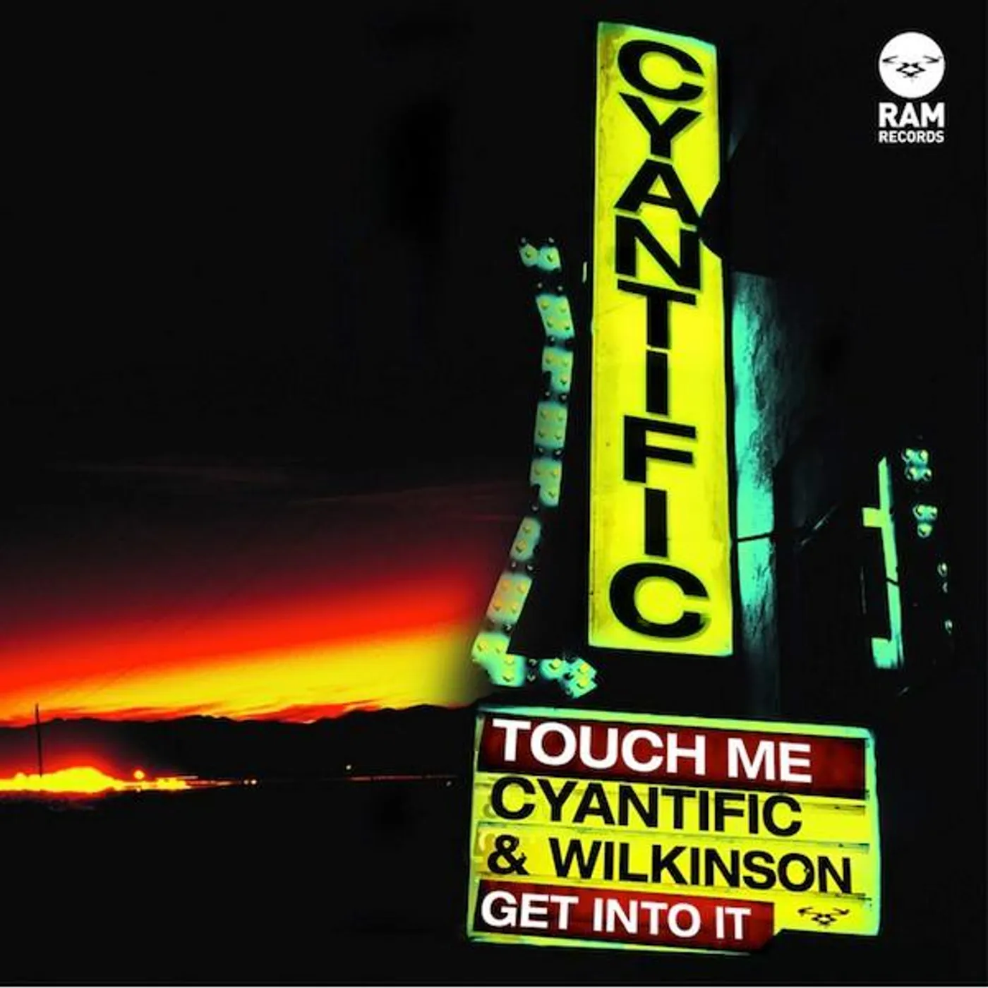 Cyantific TOUCH ME/GET INTO IT Vinyl Record