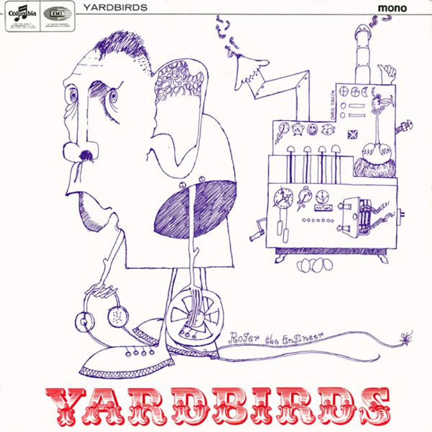 The Yardbirds Roger The Engineer (Blue) Vinyl Record