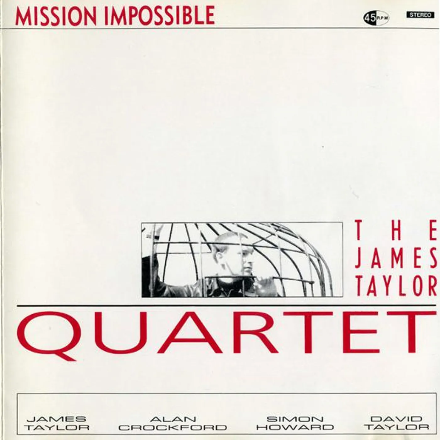 James Taylor Quartet MISSION IMPOSSIBLE Vinyl Record - UK Release
