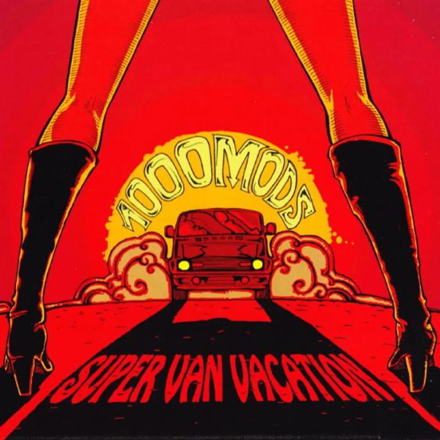 1000mods SUPER VAN VACATION Vinyl Record