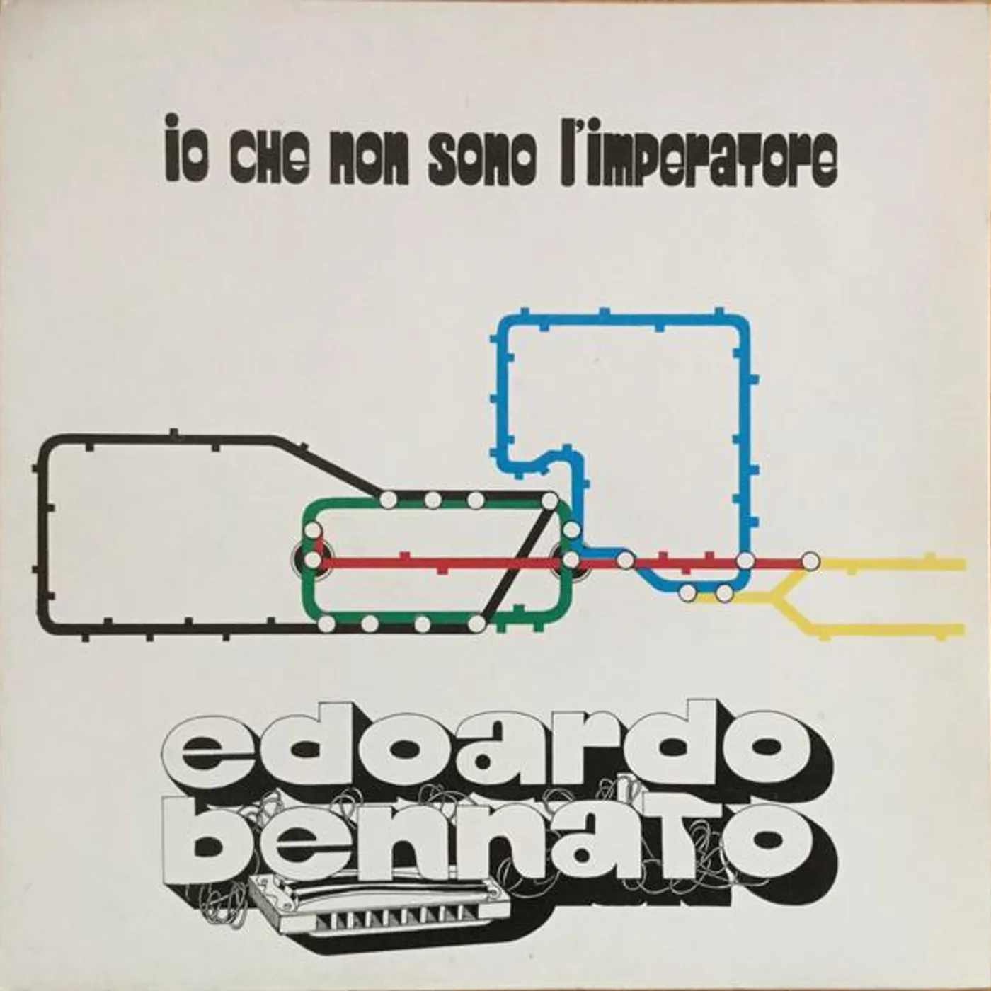 Edoardo Bennato Io Che Non Sono L'Imperatore Vinyl Record