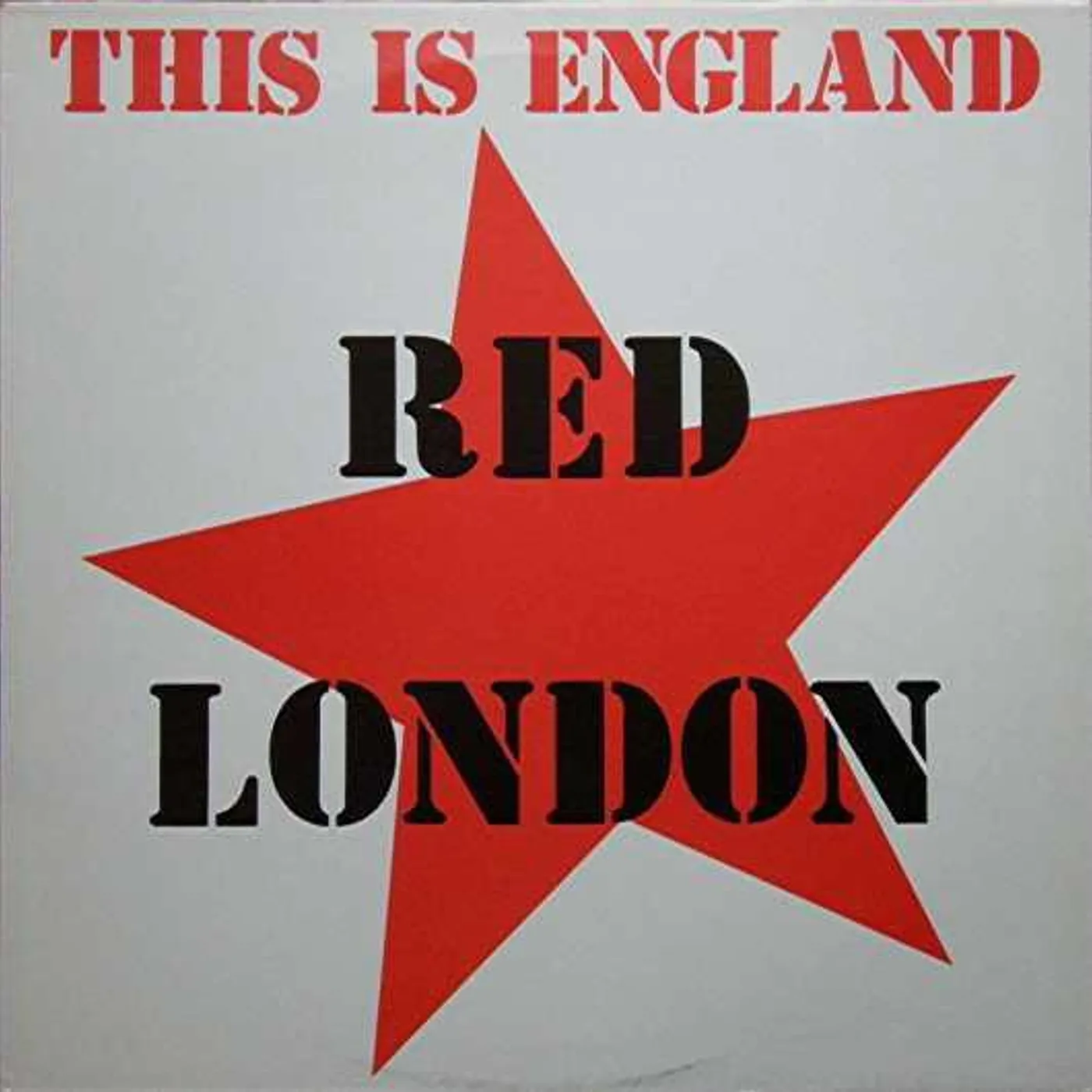 Red London This Is England Vinyl Record