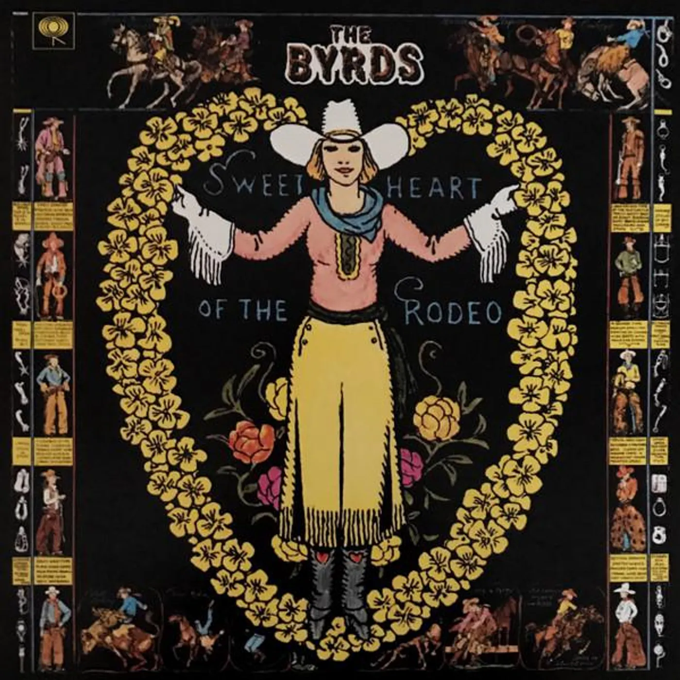The Byrds SWEETHEART OF THE RODEO Vinyl Record