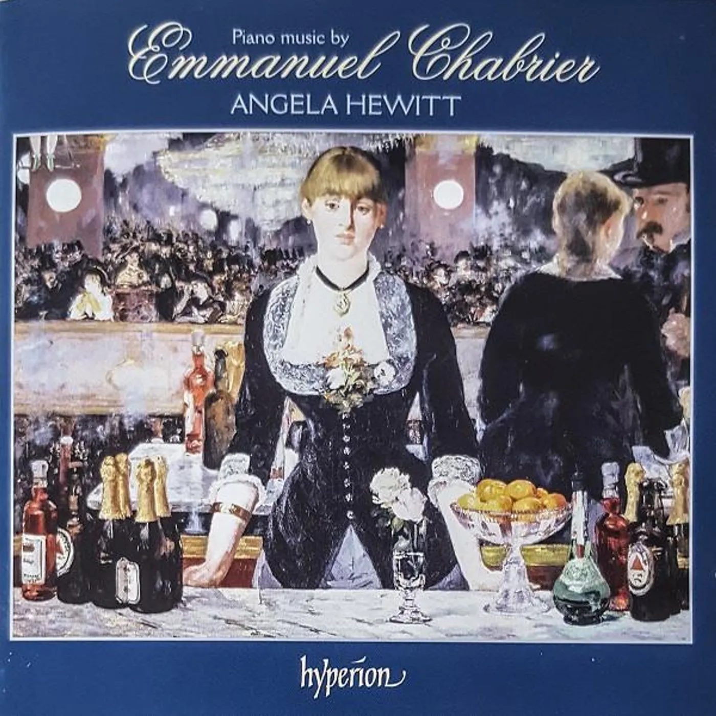 Angela Hewitt CHABRIER: IMPROMPTU RONDE CHAMPETRE DIX PIECES PITTORESQUES AUBADE CD