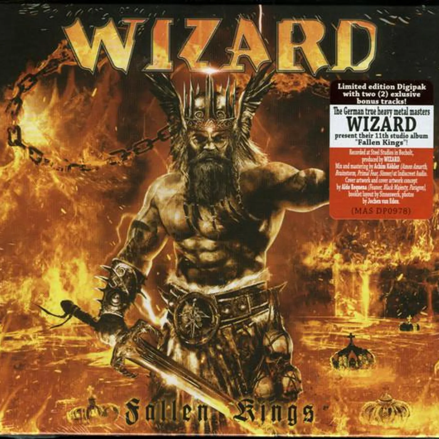 Wizard FALLEN KINGS CD