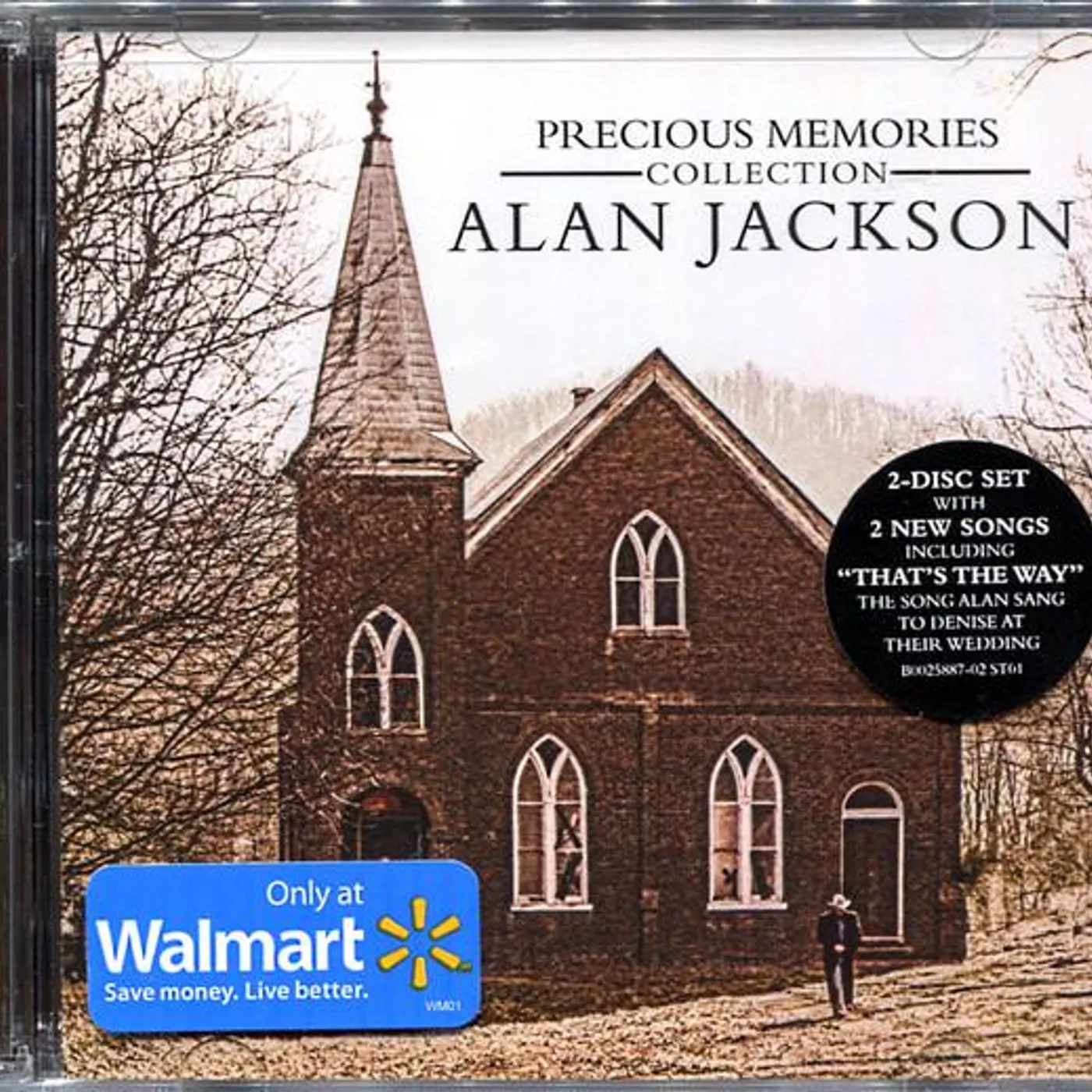 Alan Jackson PRECIOUS MEMORIES COLLECTION CD