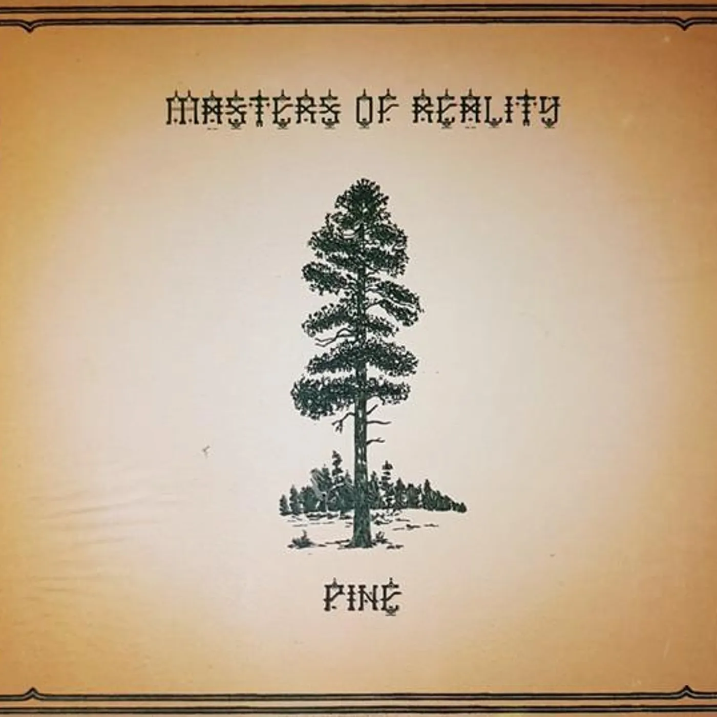 Masters Of Reality PINE / CROSS DOVER CD