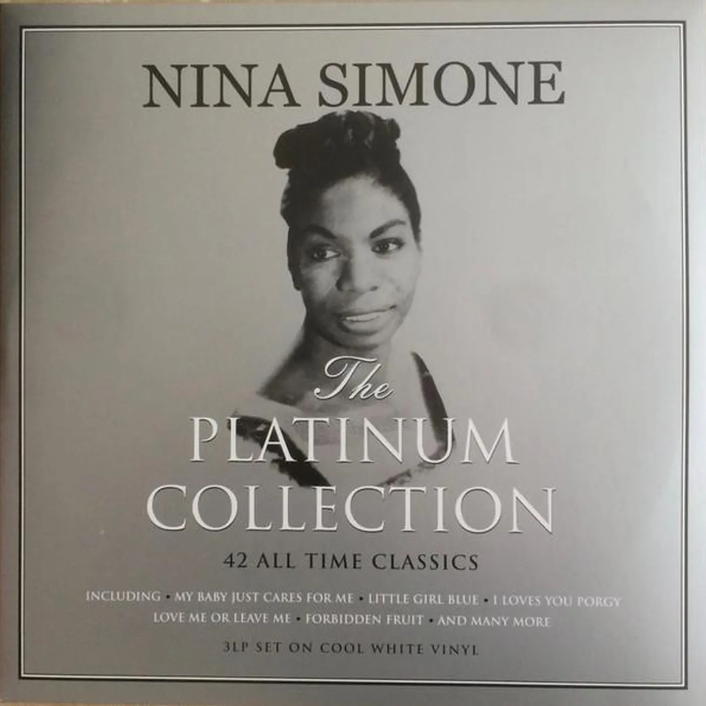 Nina Simone PLATINUM COLLECTION (WHITE VINYL) Vinyl Record
