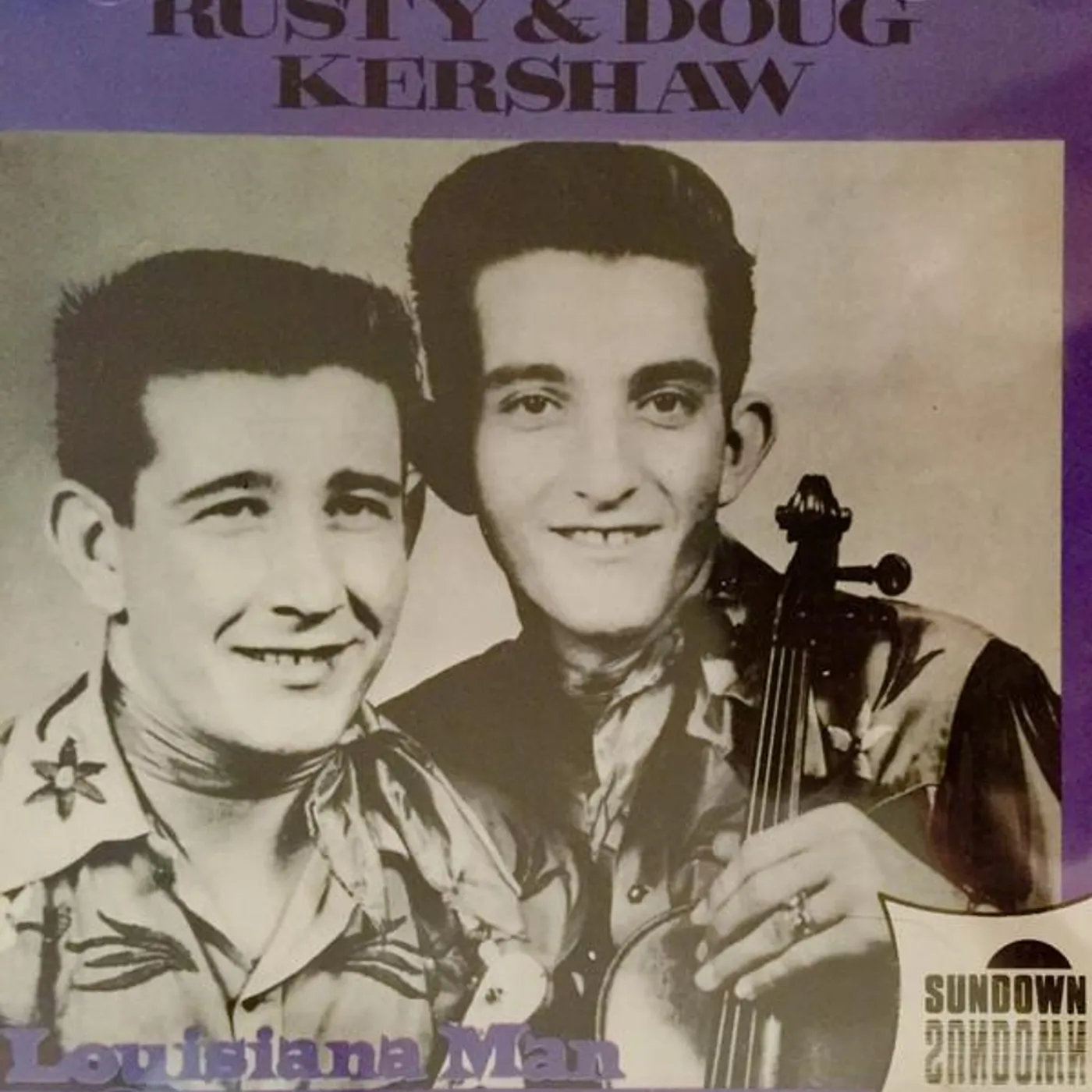 Rusty & Doug Kershaw LOUISIANA MAN CD
