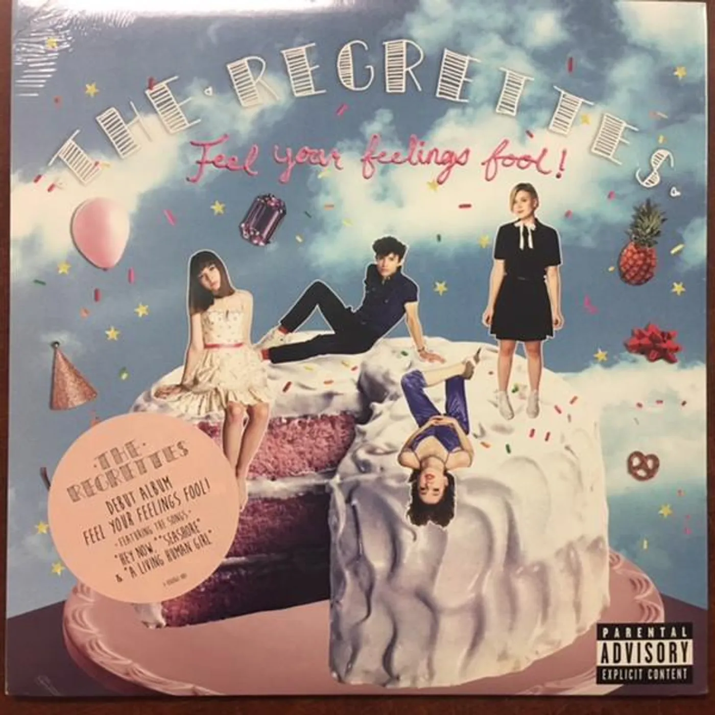 The Regrettes FEEL YOU R FEELINGS FOOL (X) Vinyl Record