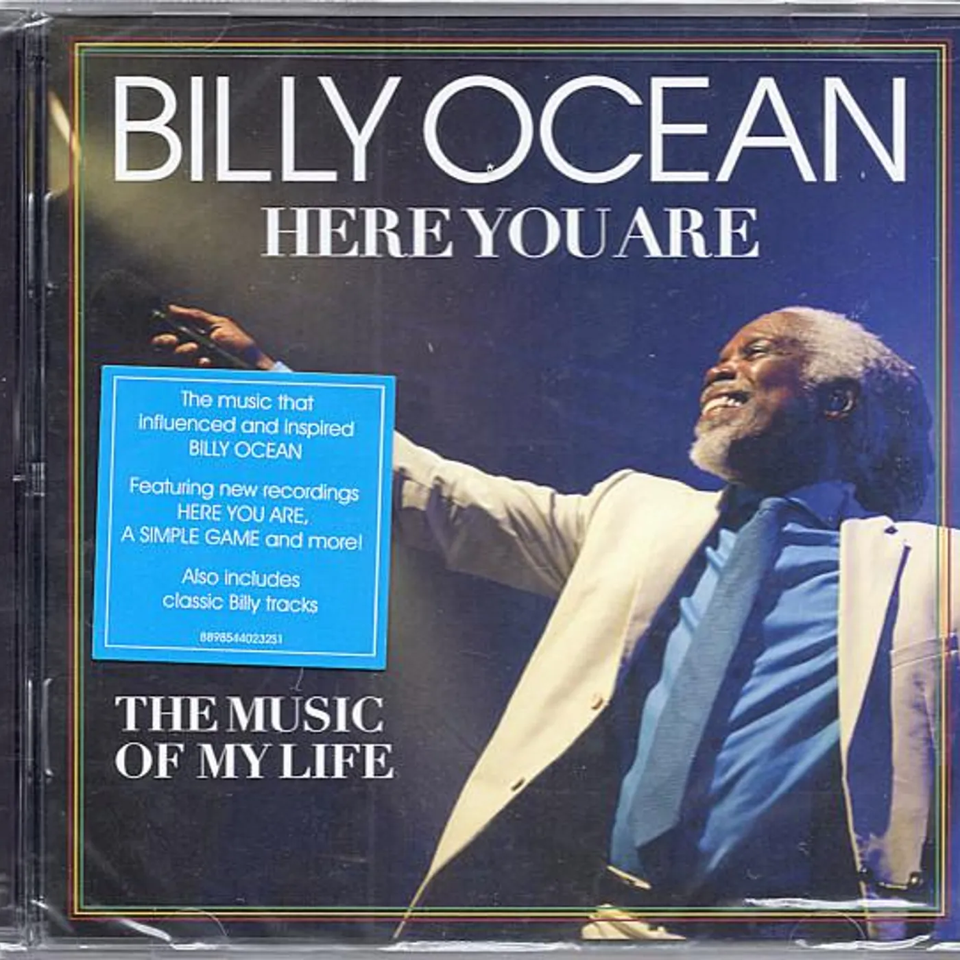 Billy Ocean HERE YOU ARE: MUSIC OF MY LIFE CD