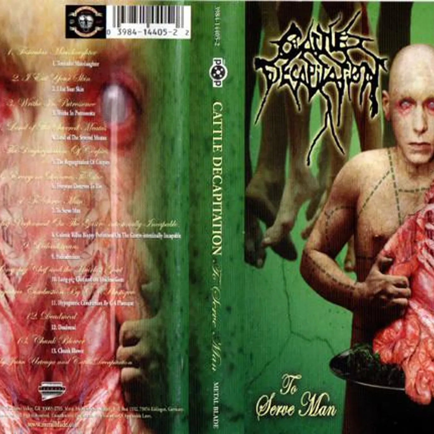 Cattle Decapitation TO SERVE MAN CD