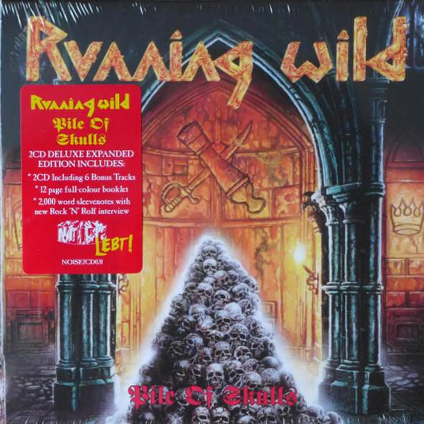 Running Wild PILE OF SKULLS (EXPANDED VERSION) CD