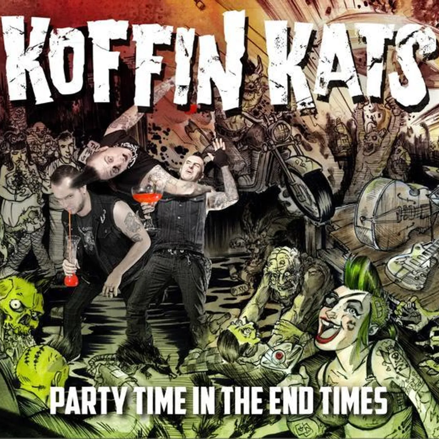 Koffin Kats PARTY TIME IN THE END TIMES CD