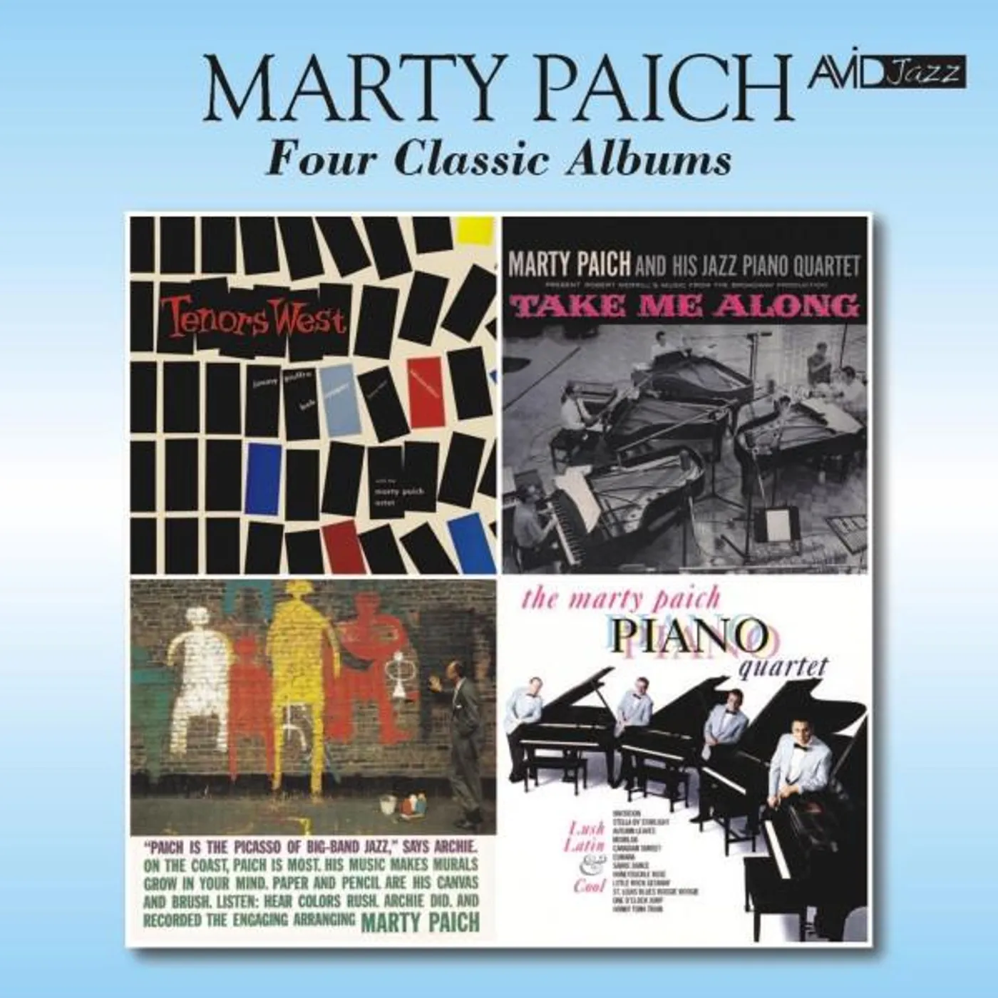 Marty Paich FOUR CLASSIC ALBUMS CD