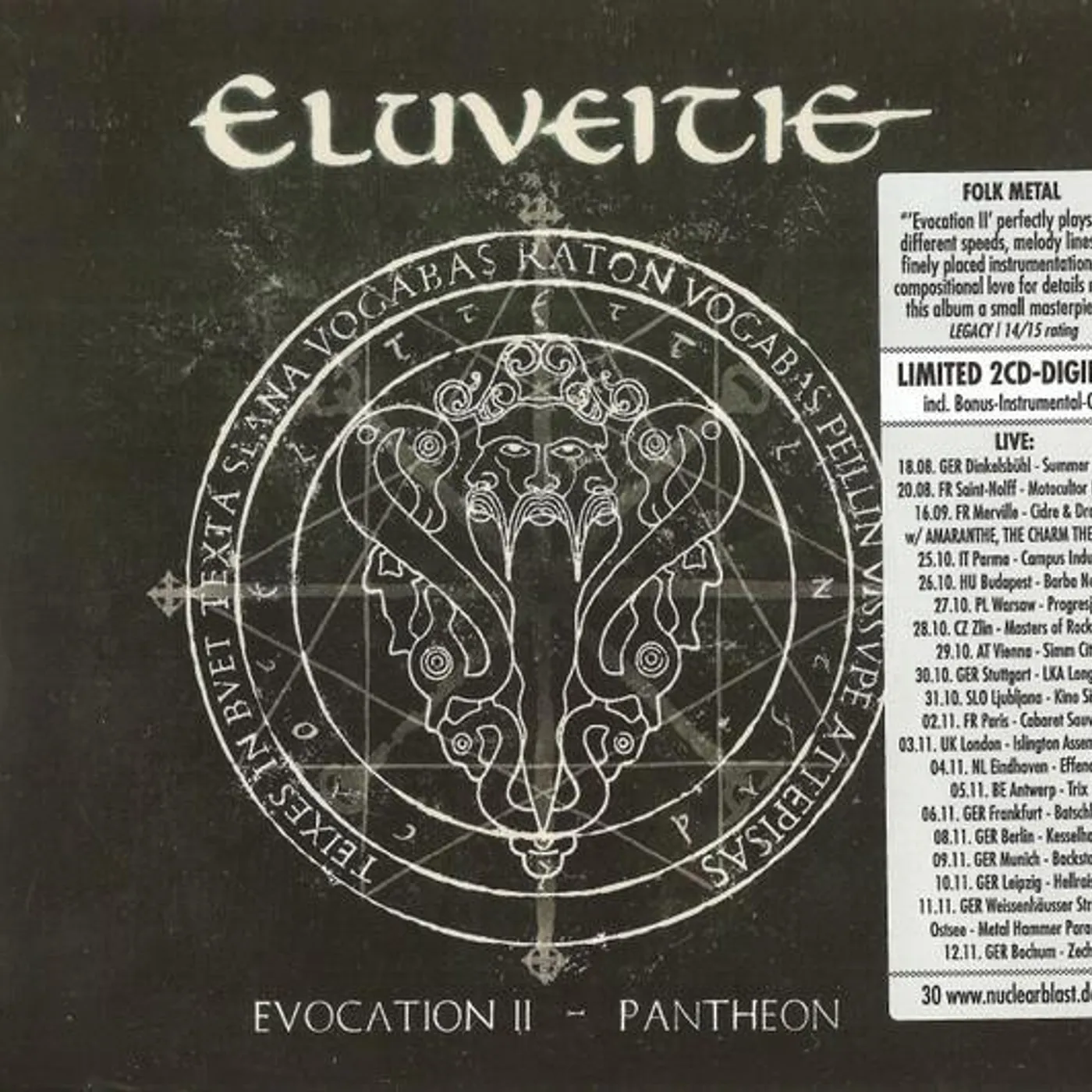 Eluveitie EVOCATION II - PANTHEON CD