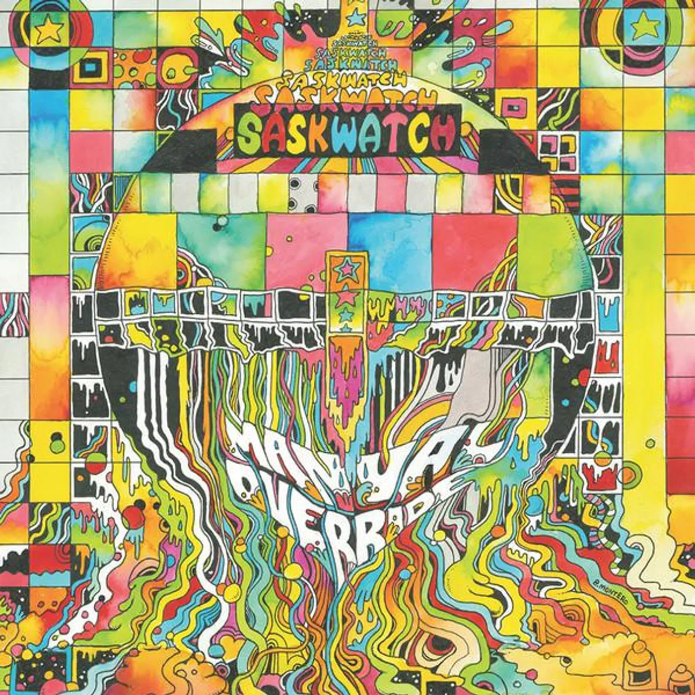 Saskwatch MANUAL OVERRIDE Vinyl Record