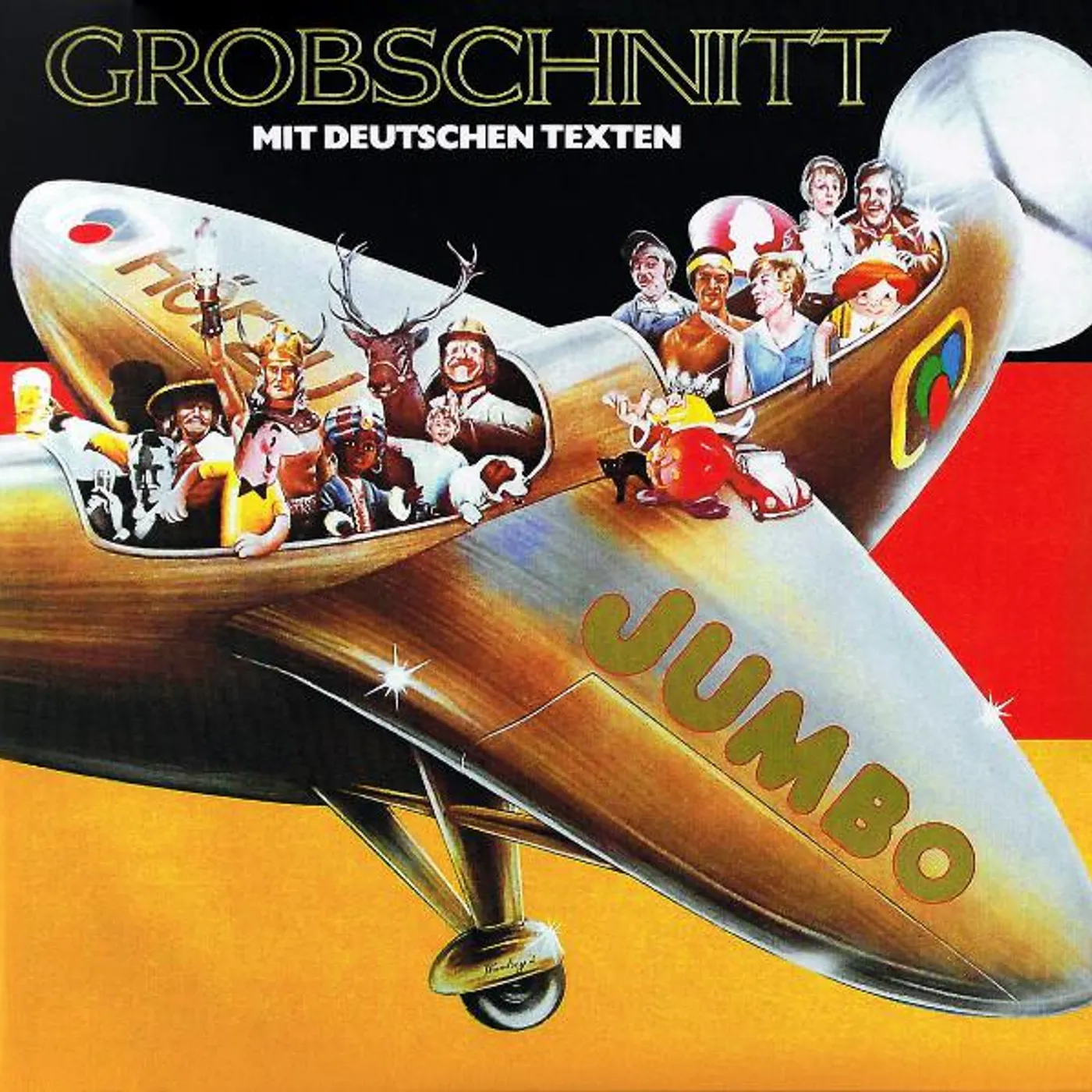 Grobschnitt JUMBO -GERMAN (180G/WHITE & BLACK VINYL/DL CARD) Vinyl Record