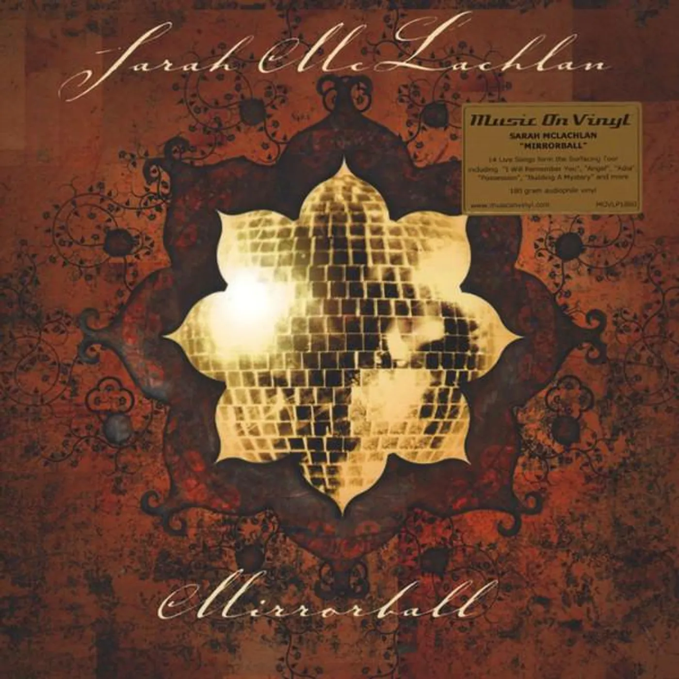 Sarah McLachlan MIRRORBALL (180G) Vinyl Record