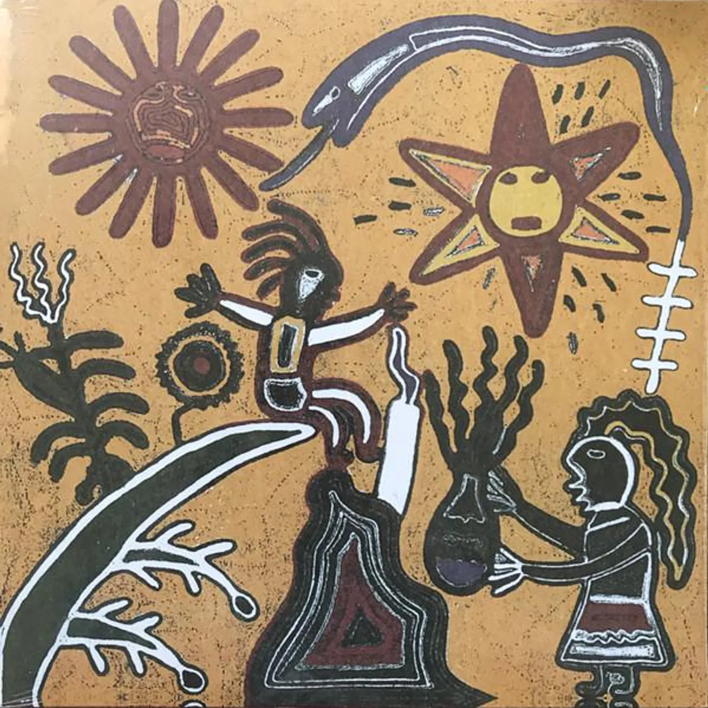 Midnight Oil EARTH & SUN & MOON Vinyl Record