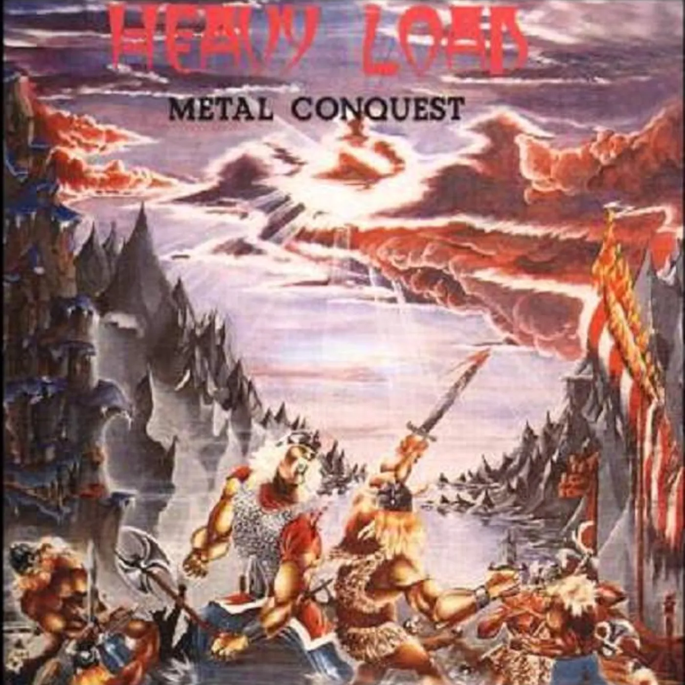 Heavy Load METAL CONQUEST Vinyl Record