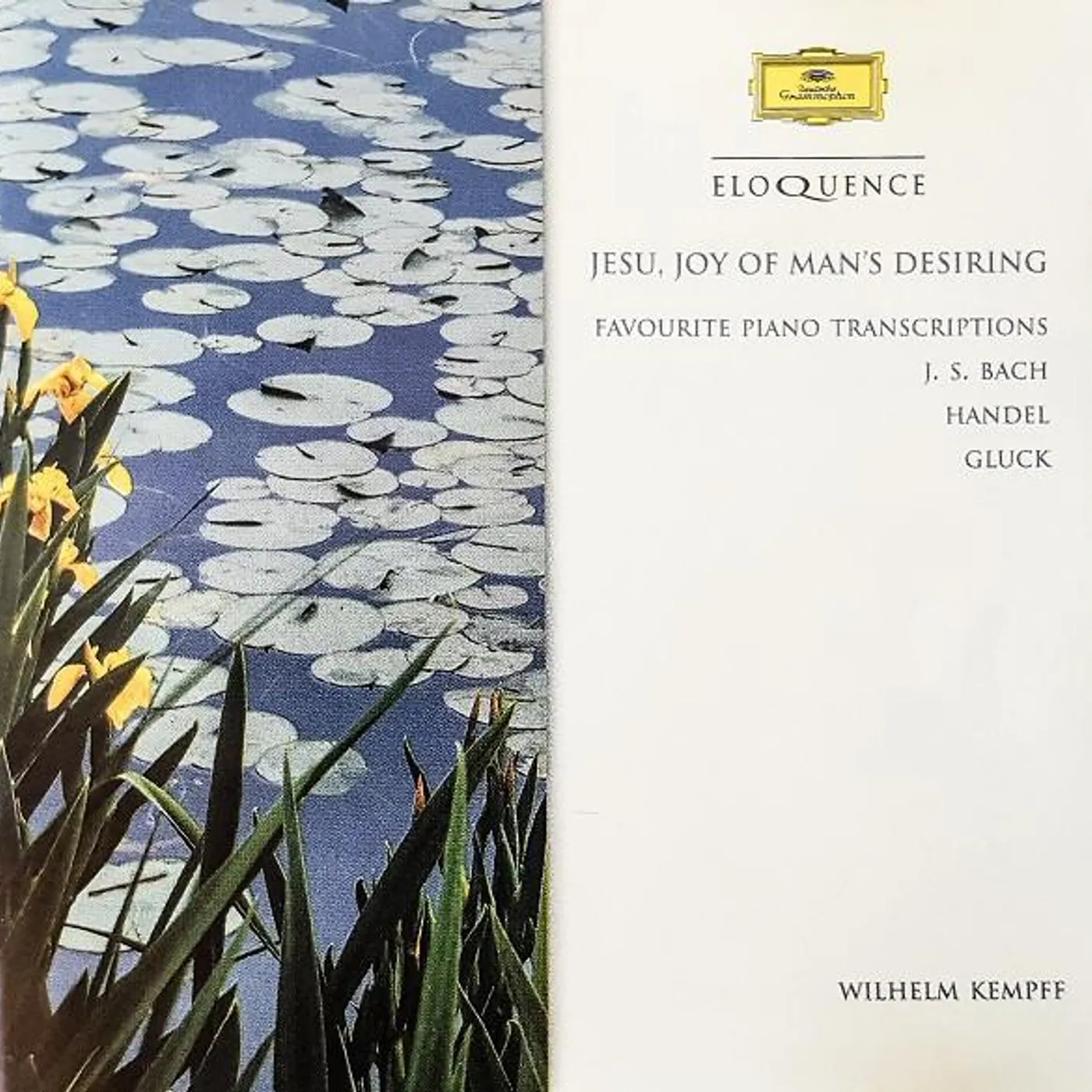 Wilhelm Kempff FAVOURITE PNO TRANSCRIPTIONS CD