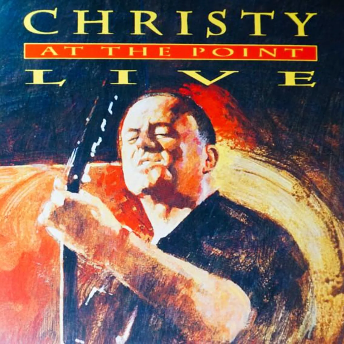 Christy Moore LIVE AT THE POINT Vinyl Record