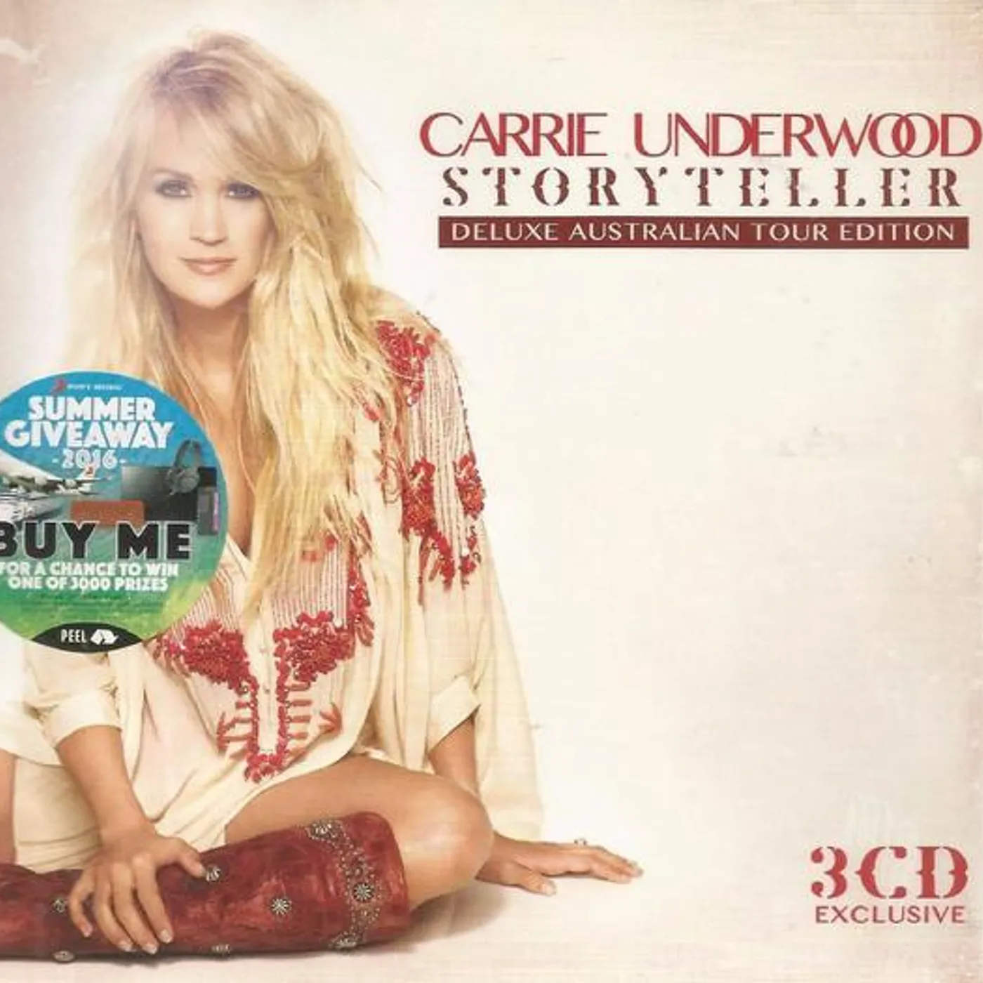 Carrie Underwood STORYTELLER: DELUXE AUSTRALIAN TOUR EDITION CD