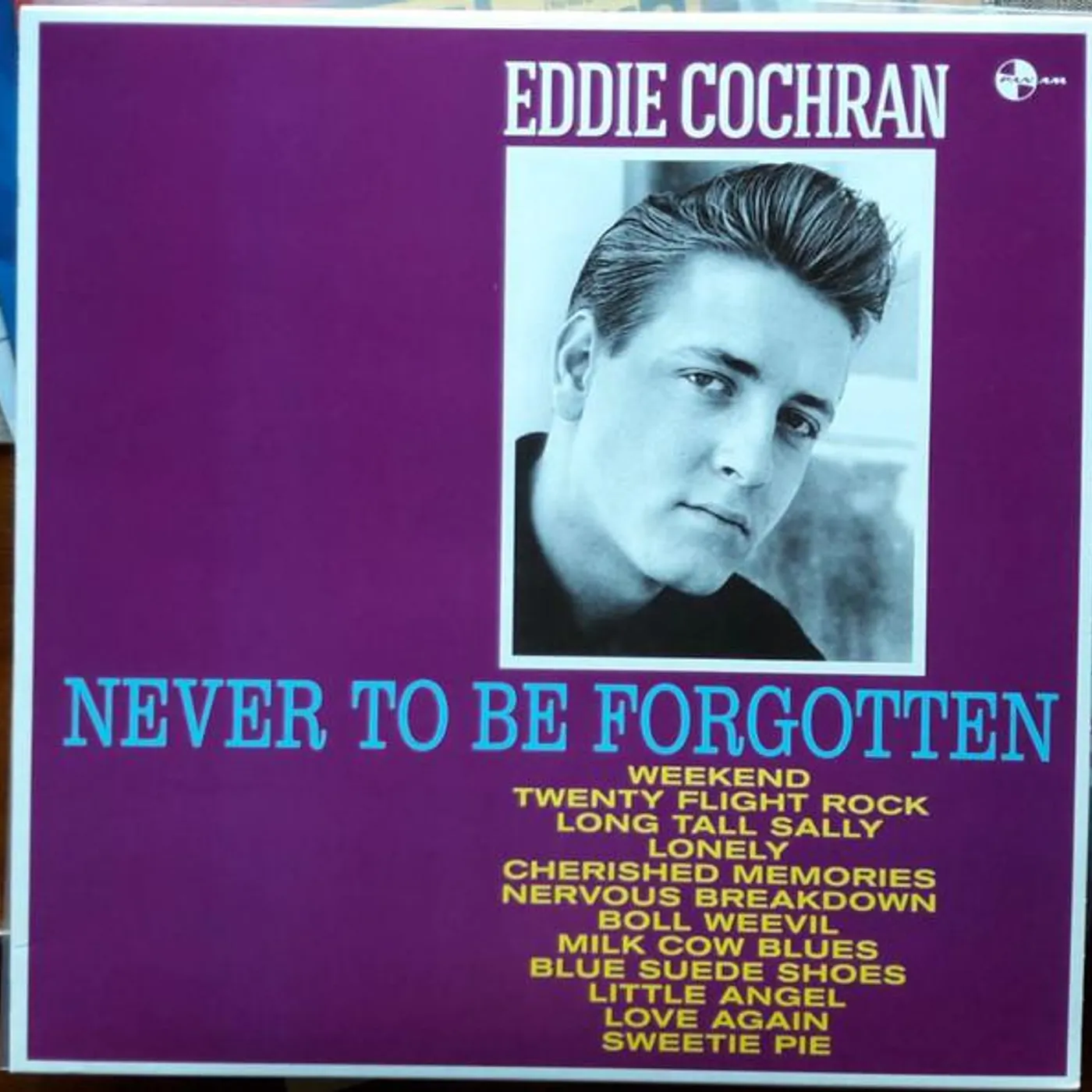 Eddie Cochran NEVER TO BE FORGOTTEN (4 BONUS TRACKS) (180G/DMM/LTD) Vinyl Record